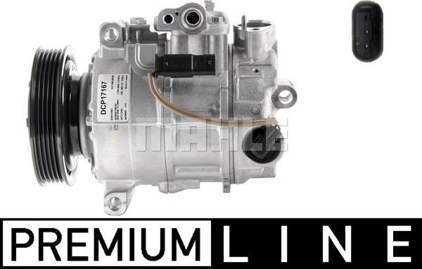 MAHLE ACP 592 000P - Компрессор кондиционера autospares.lv