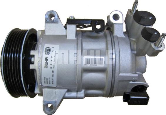 MAHLE ACP 502 000P - Компрессор кондиционера autospares.lv