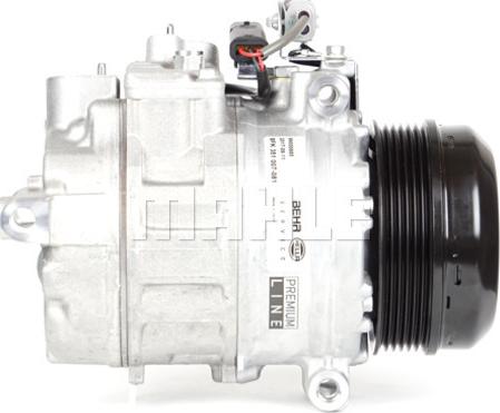 MAHLE ACP 582 000P - Компрессор кондиционера autospares.lv