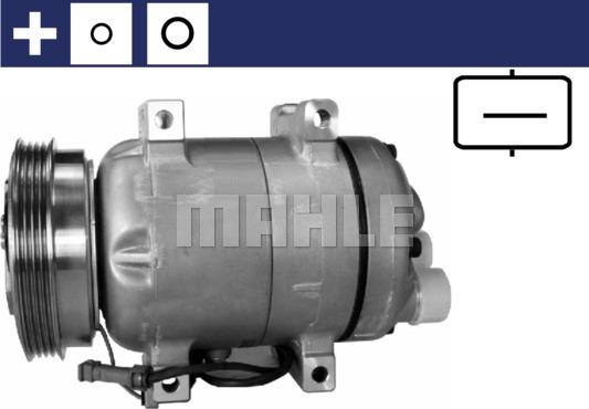 MAHLE ACP 53 000S - Компрессор кондиционера autospares.lv