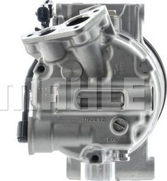 MAHLE ACP 575 000P - Компрессор кондиционера autospares.lv