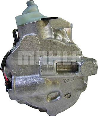 MAHLE ACP 57 000P - Компрессор кондиционера autospares.lv