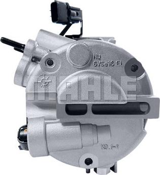 MAHLE ACP 657 000P - Компрессор кондиционера autospares.lv