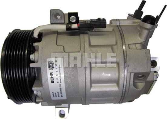 MAHLE ACP 610 000P - Компрессор кондиционера autospares.lv