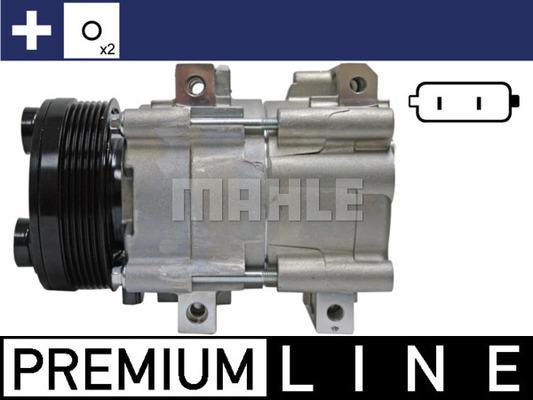 MAHLE ACP 153 000P - Компрессор кондиционера autospares.lv