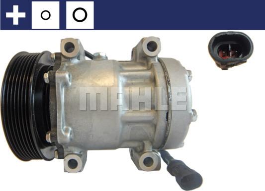 MAHLE ACP 165 000S - Компрессор кондиционера autospares.lv