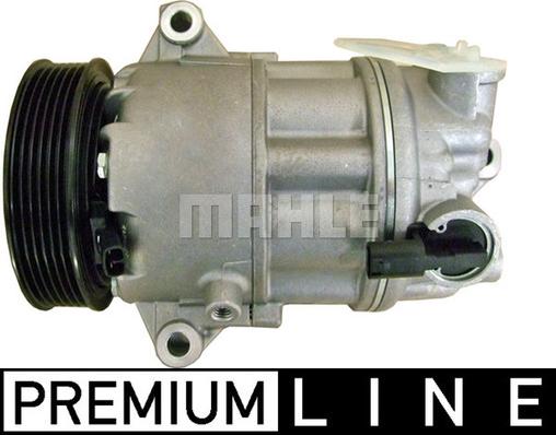 MAHLE ACP 163 000P - Компрессор кондиционера autospares.lv