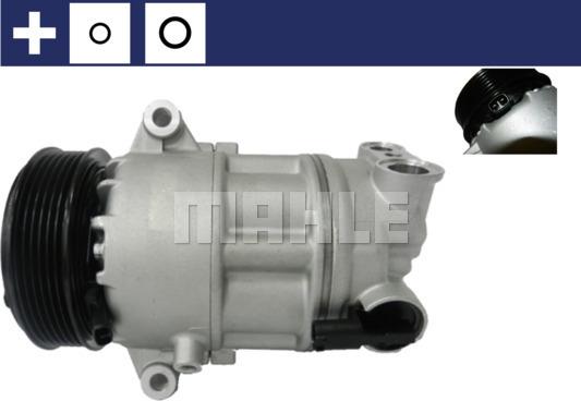 MAHLE ACP 163 000S - Компрессор кондиционера autospares.lv