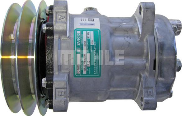 MAHLE ACP 1057 000P - Компрессор кондиционера autospares.lv