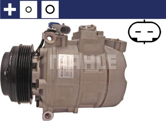 MAHLE ACP 1004 000S - Компрессор кондиционера autospares.lv