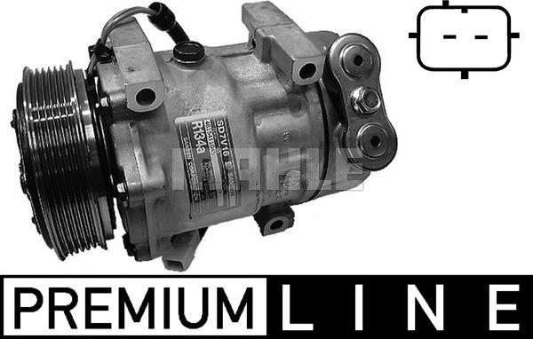 MAHLE ACP 1024 000P - Компрессор кондиционера autospares.lv