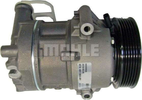 MAHLE ACP 189 000P - Компрессор кондиционера autospares.lv