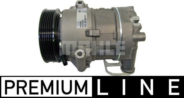 MAHLE ACP 189 000P - Компрессор кондиционера autospares.lv