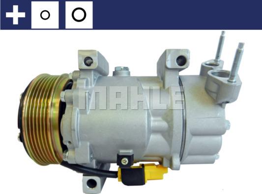 MAHLE ACP 384 000S - Компрессор кондиционера autospares.lv