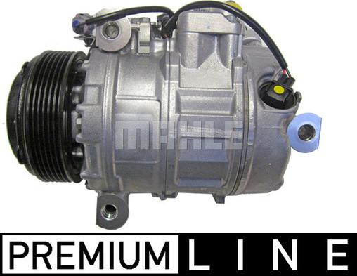 MAHLE ACP 708 000P - Компрессор кондиционера autospares.lv