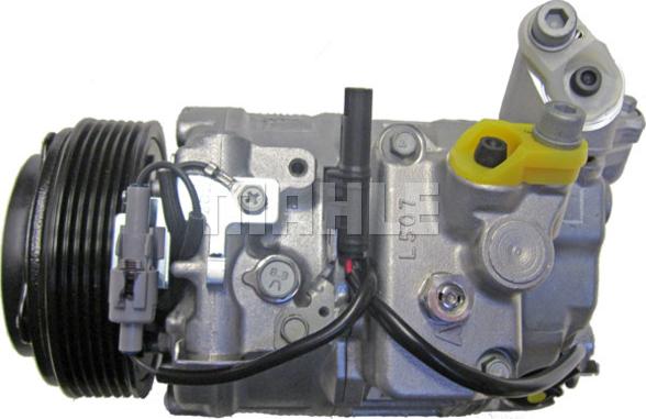 MAHLE ACP 708 000P - Компрессор кондиционера autospares.lv