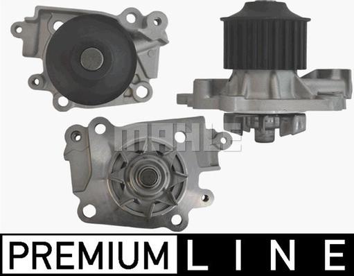 MAHLE CP 104 000P - Водяной насос autospares.lv