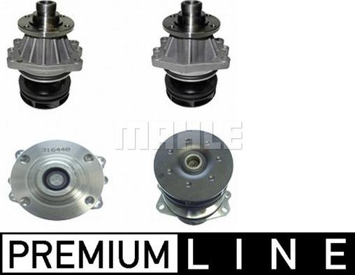 MAHLE CP 17 000P - Водяной насос autospares.lv