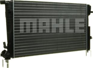 MAHLE CR 433 000P - Радиатор, охлаждение двигателя autospares.lv