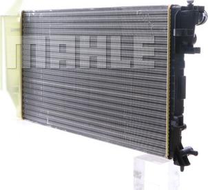 MAHLE CR 595 000S - Радиатор, охлаждение двигателя autospares.lv