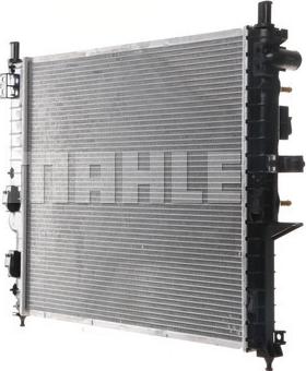 MAHLE CR 553 000S - Радиатор, охлаждение двигателя autospares.lv