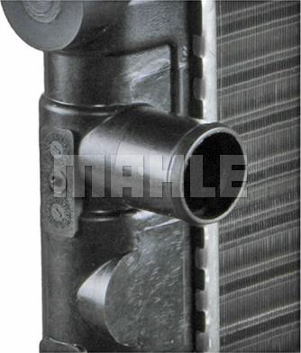 MAHLE CR 1492 000S - Радиатор, охлаждение двигателя autospares.lv