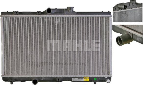 MAHLE CR 162 000S - Радиатор, охлаждение двигателя autospares.lv