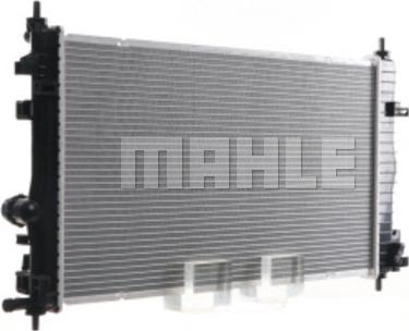 MAHLE CR 1103 000S - Радиатор, охлаждение двигателя autospares.lv