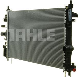 MAHLE CR 1102 000P - Радиатор, охлаждение двигателя autospares.lv