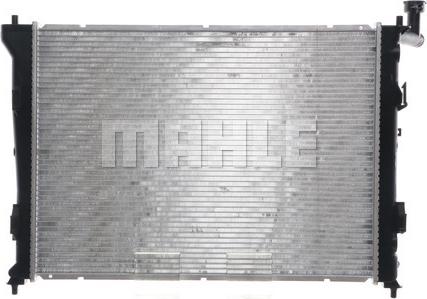 MAHLE CR 1118 000S - Радиатор, охлаждение двигателя autospares.lv