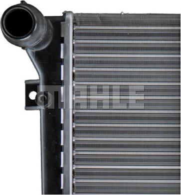 MAHLE CR 1395 000S - Радиатор, охлаждение двигателя autospares.lv