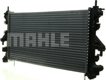 MAHLE CR 885 000P - Радиатор, охлаждение двигателя autospares.lv