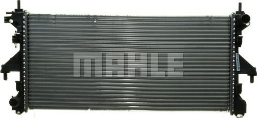 MAHLE CR 885 000P - Радиатор, охлаждение двигателя autospares.lv