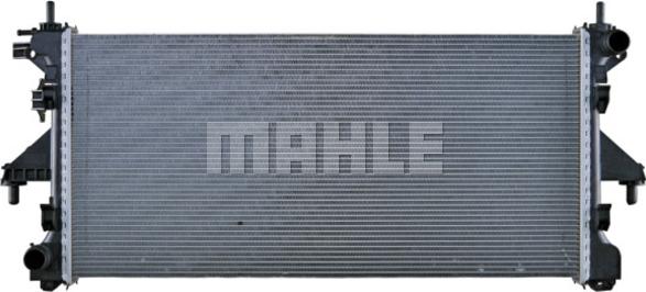 MAHLE CR 886 000P - Радиатор, охлаждение двигателя autospares.lv