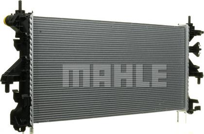 MAHLE CR 881 000P - Радиатор, охлаждение двигателя autospares.lv