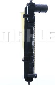 MAHLE CR 2205 000S - Радиатор, охлаждение двигателя autospares.lv