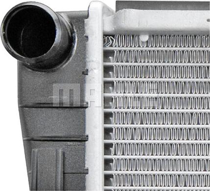 MAHLE CR 270 000P - Радиатор, охлаждение двигателя autospares.lv
