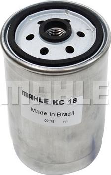 MAHLE KC 18 - Топливный фильтр autospares.lv