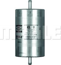 MAHLE KL 9 - Топливный фильтр autospares.lv