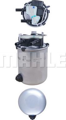 MAHLE KL 1027 - Топливный фильтр autospares.lv