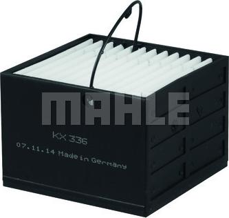 MAHLE KX 336 - Топливный фильтр autospares.lv