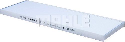 MAHLE LA 1179 - Фильтр воздуха в салоне autospares.lv