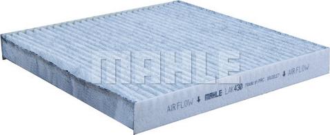 MAHLE LAK 430 - Фильтр воздуха в салоне autospares.lv