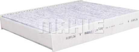 MAHLE LAK 472 - Фильтр воздуха в салоне autospares.lv