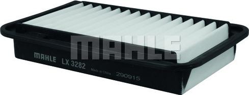 MAHLE LX 3282 - Воздушный фильтр, двигатель autospares.lv