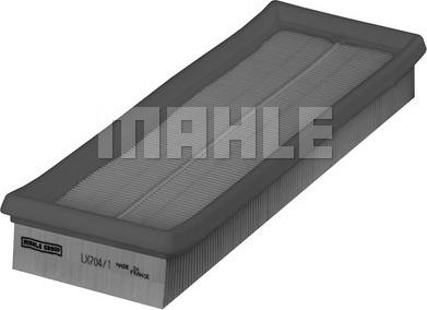 MAHLE LX 704/1 - Воздушный фильтр, двигатель autospares.lv