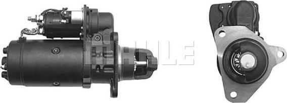 MAHLE MS 558 - Стартер autospares.lv