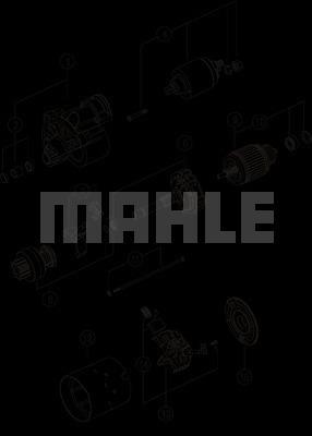 MAHLE MS 35 - Стартер autospares.lv