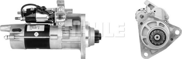 MAHLE MS 783 - Стартер autospares.lv