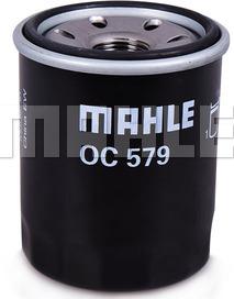 MAHLE OC 579 - Масляный фильтр autospares.lv